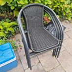 4 Stapelbare Tuinstoelen - Opknapper, Ophalen