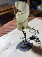 Tafel Lampje met Gedraaid Glas, Ophalen of Verzenden, Gebruikt, Glas, Minder dan 100 cm