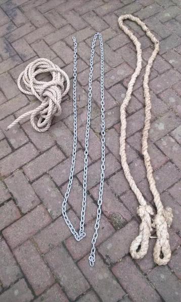 Ketting Nylon strop en touw. beschikbaar voor biedingen