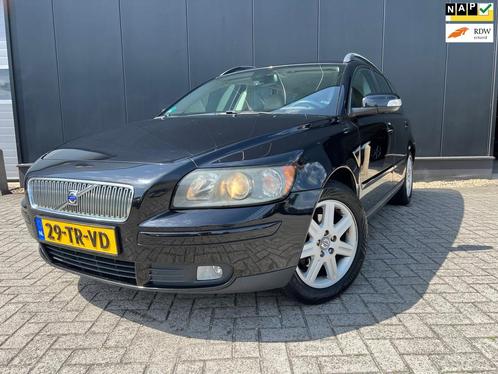 Volvo V50 1.8 Edition II Leer/Stlverw/Lmv/OrgNl/Nap, Auto's, Volvo, Bedrijf, Te koop, V50, ABS, Airbags, Airconditioning, Alarm