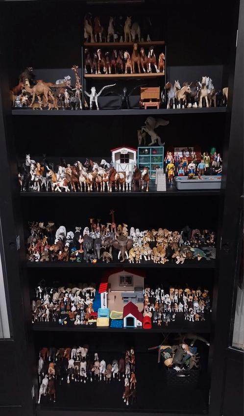 Heel veel schleich en andere merk dieren te koop, Verzamelen, Dierenverzamelingen, Zo goed als nieuw, Beeldje of Figuurtje, Overige soorten