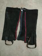 Suède chaps maat M, Dieren en Toebehoren, Paardrijkleding, Ophalen of Verzenden, Gebruikt, Schoeisel