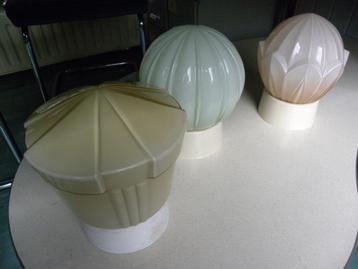 Thabur Art Deco  lampen   3 x beschikbaar voor biedingen