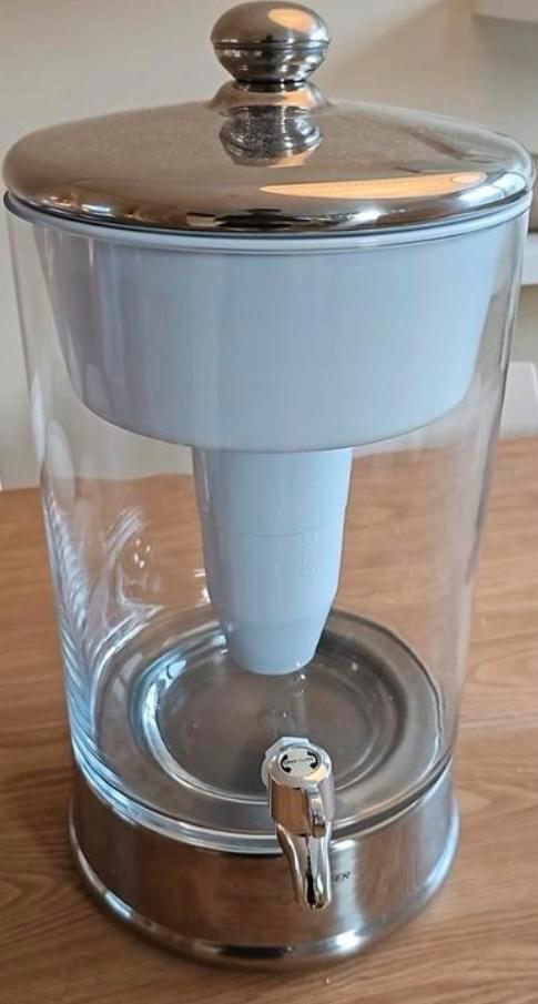 Te koop: waterfilter Zero filter systeem 9 liter glazenkan, Huis en Inrichting, Keuken | Keukenbenodigdheden, Zo goed als nieuw