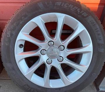 Audi velgen 205/55/16 winterbanden Michelin. beschikbaar voor biedingen