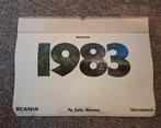 Oude Scania kalender 1983 (januari en december ontbreken), Ophalen of Verzenden, Gebruikt, Auto's