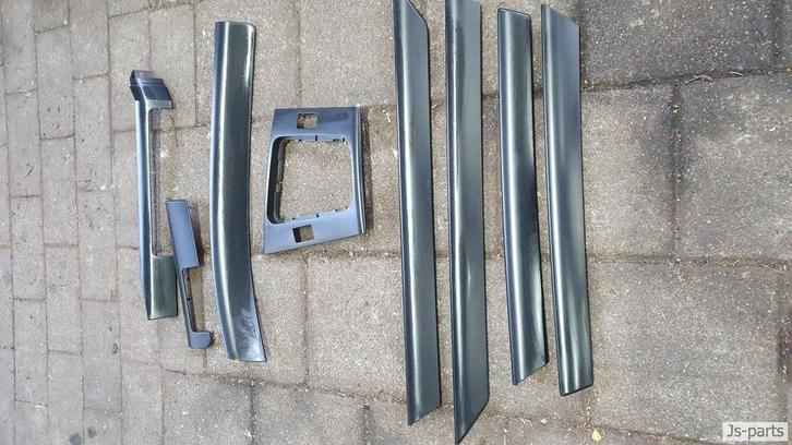Interieurlijsten set mat grijs BMW 3-serie E46 sedan/touring, Auto-onderdelen, Interieur en Bekleding, BMW, Gebruikt, Ophalen of Verzenden