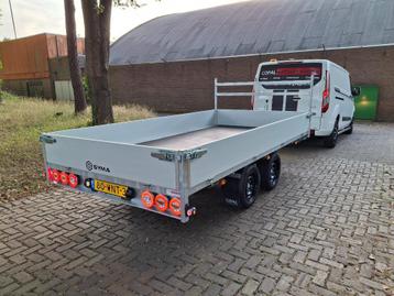 DEMO-voorraad ACTIE: Syma plateauwagen 355x180cm - 2700kg beschikbaar voor biedingen