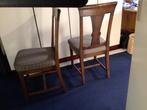 4 eethoek stoelen, Hout, Overige kleuren, Klassiek, Ophalen of Verzenden