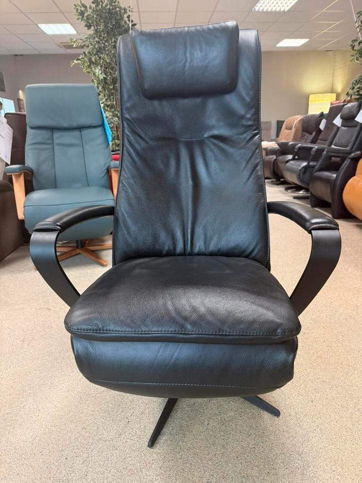 Gealux Twinz sta op stoel relax fauteuil gratis bezorgd, Huis en Inrichting, Fauteuils, Zo goed als nieuw, Leer, Verzenden