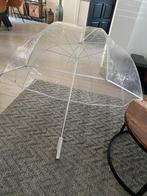 Transparent bruiloft paraplu 111cm, Ophalen of Verzenden, Zo goed als nieuw