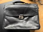 Aktetas zwart leer - Castelijn & Beerens, Computers en Software, Laptoptassen, Ophalen of Verzenden, Zo goed als nieuw, Aktetas
