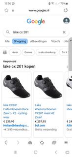 Lake CX201 maat 46, Sport en Fitness, Wielrennen, Schoenen, Nieuw, Ophalen of Verzenden