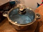 16 delig pannenset en messenset, Huis en Inrichting, Keuken | Potten en Pannen, Ophalen of Verzenden, Nieuw, Rvs, Pannenset