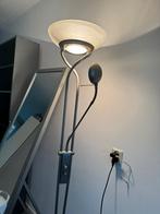 Mooi vloerlamp sta lamp zilver / INBOEDEL UITVERKOOP, Huis en Inrichting, Lampen | Vloerlampen, Zo goed als nieuw, Ophalen