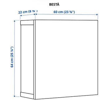 Ikea Besta kast - nette staat - afbeelding 6