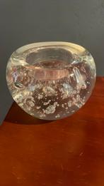 Transparant Glas Bubbels Waxinelicht Kandelaar, Ophalen of Verzenden