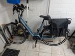 Batavus Stream dames mat blauw Yamaha middenmotor zgan, Fietsen en Brommers, Ophalen, Batavus, Zo goed als nieuw, 47 tot 51 cm