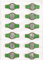 Tabacos de Canarias  NF  Don Quijote   groen, Verzenden, Zo goed als nieuw, Sigarenbandjes