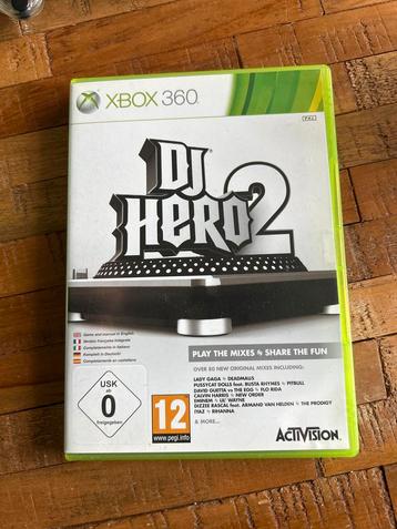 DJ Hero 2 - Xbox 360 - Goede Staat! beschikbaar voor biedingen