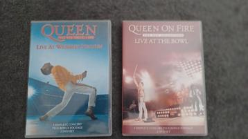 Queen live in concert. 2 fantastische concerten op Dvd. beschikbaar voor biedingen