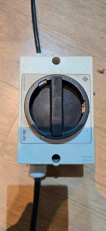 Hoofdschakelaar IP67  beschikbaar voor biedingen