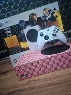 Xbox Series S – Custom Pink (Gucci-style)+ originele doos, Spelcomputers en Games, Ophalen, Zo goed als nieuw