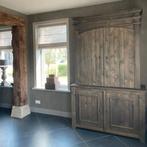 Buffetkast kast landelijk oud hout, Huis en Inrichting, Ophalen of Verzenden, Nieuw, 25 tot 50 cm