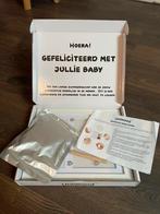 Kraamcadeau fotolijstje + gipsafdruk handje/voetje, Ophalen of Verzenden, Nieuw, Wanddecoratie