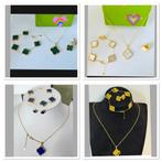 Valentijs dag ACTIE! Klaver set €500 ipv €650  ECHT18k goud!, Sieraden, Tassen en Uiterlijk, Kettingen, Ophalen of Verzenden, Nieuw