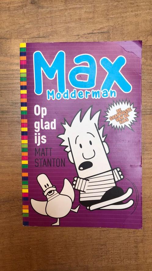 Matt Stanton - Op glad ijs (Special) Max Modderman, Boeken, Kinderboeken | Jeugd | onder 10 jaar, Zo goed als nieuw, Fictie algemeen