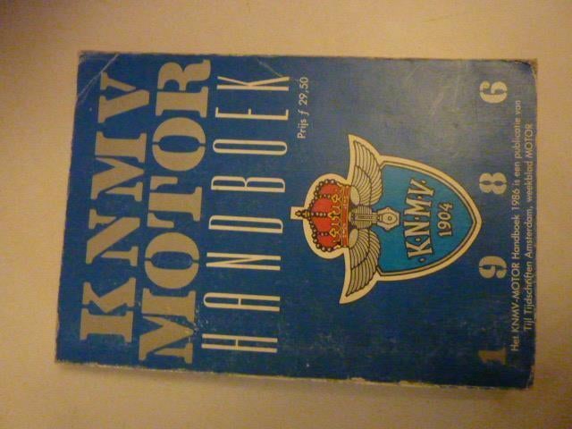 KNMV motor handboek 1986, Ophalen of Verzenden, Gelezen