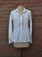 river woods blouse 38, M, overhemd blouse M, dames blouse ,m, Maat 38/40 (M), River Woods, Wit, Ophalen of Verzenden