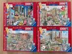 Puzzel pakket ravensburger cities of the world, Ophalen of Verzenden, 500 t/m 1500 stukjes, Zo goed als nieuw, Legpuzzel