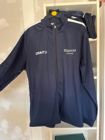 Heren Trainingsjack Johan Cruyff college mt XXL beschikbaar voor biedingen