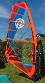 Goya surfzeil 4.7 m² set, o.a. 80% carbon mast, Watersport en Boten, Windsurfen, Ophalen, Minder dan 250 cm, Zo goed als nieuw
