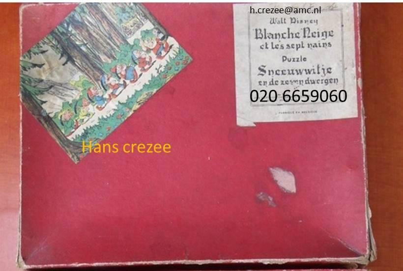 gezocht puzzel blanche neige sneeuwwitje en de zeven dwergen, Antiek en Kunst, Ophalen of Verzenden