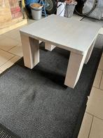 Bijzettafel white wash/steigerhout optiek op wieltjes, Huis en Inrichting, Tafels | Bijzettafels, Minder dan 45 cm, Minder dan 55 cm