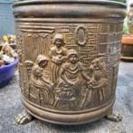 Bloempotten en sleutelhanger, Tuin en Terras, Bloempotten, Rond, Ophalen of Verzenden, Aardewerk, Minder dan 40 cm