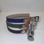 Hennessy & Sons Hondenhalsband blauw, groen, donkerblauw, Ophalen of Verzenden, Handgemaakt, Nieuw