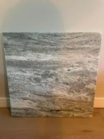 Marmeren plaat 60x60 cm, Doe-het-zelf en Verbouw, Platen en Panelen, Ophalen, Gebruikt