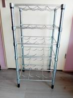 Wijnrek/flessenrek € 15, Huis en Inrichting, Woonaccessoires | Wijnrekken, Ophalen of Verzenden, Gebruikt, Metaal