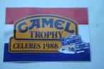 Sticker - Camel Trophy 1988 Celebes, Verzamelen, Stickers, Merk, Zo goed als nieuw, Verzenden