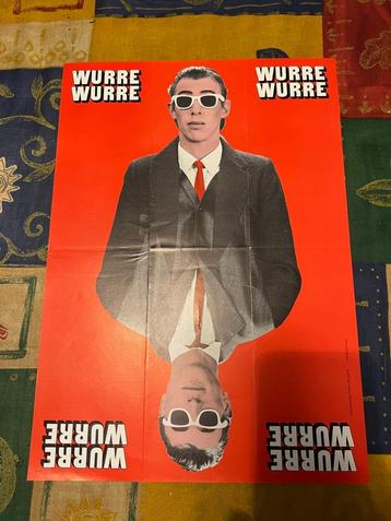 Vintage poster Wurre Wurre - Animeert ze! 1987 beschikbaar voor biedingen