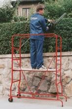 🚨Kleine huis tuin kamersteiger verrijdbaar, super handig🪜, Ophalen, Zo goed als nieuw, Rolsteiger of Kamersteiger, Minder dan 2 meter