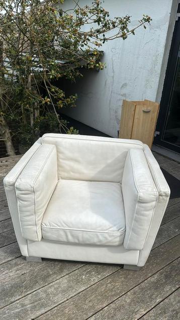 Contempo leder fauteuil made in Italy  beschikbaar voor biedingen
