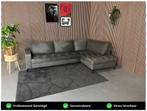 GRATIS LEVERING Hoekbank Donkergroen 280x175 REFURBISHED
