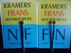 KRAMERS’: FRANS Woordenboek * duo set Deel 1 en 2*, Gelezen, HAVO, Frans, Ophalen of Verzenden