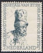 Nederland serie Rembrandt gestempeld uit 1956, Postzegels en Munten, Postzegels | Nederland, Verzenden, Na 1940, Gestempeld