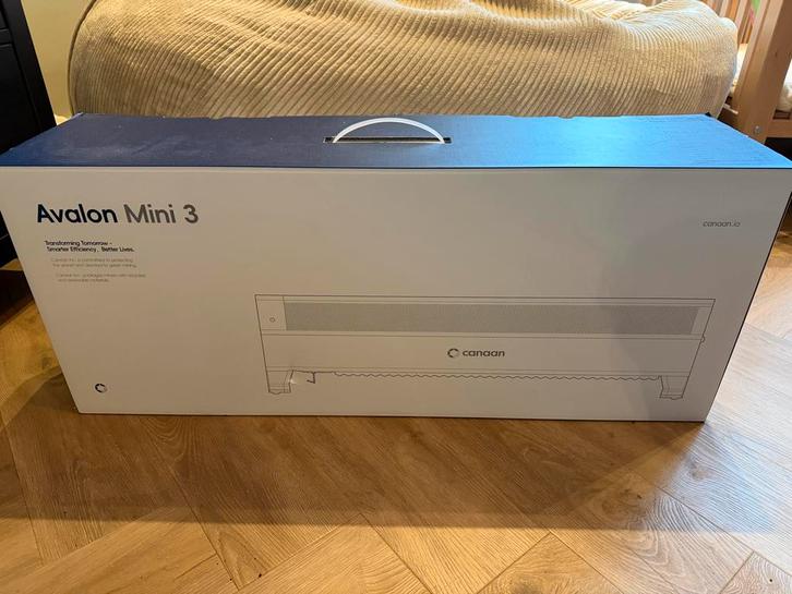 Avalon Mini 3 Bitcoin Miner - Nieuw in Doos, Computers en Software, Overige Computers en Software, Zo goed als nieuw, Ophalen